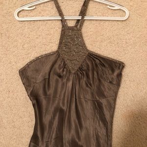 GOING OUT HALTER TOP